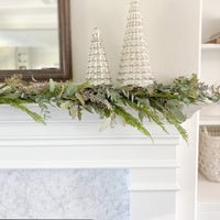 Let It Snow Mercury Glass Trees