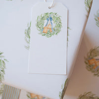 Holiday Wreath Gift Tags