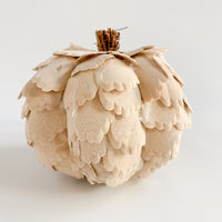 White Scalloped Pumpkins
