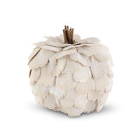 White Scalloped Pumpkins