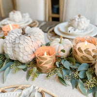 White Scalloped Pumpkins