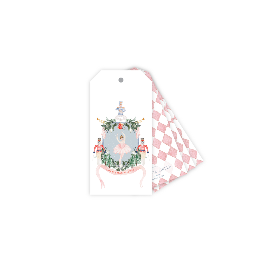 Sugar Plum Fairy Gift Tags