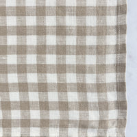 Signature Checkered Linen Napkins (Set of 4)