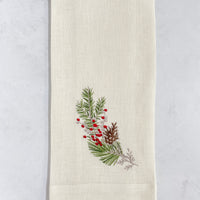 Holiday Sprig Tea Towel