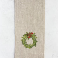 Juniper Wreath Tea Towel
