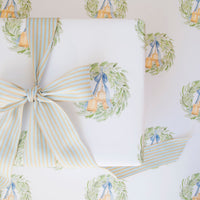 Holiday Wreath Gift Wrap