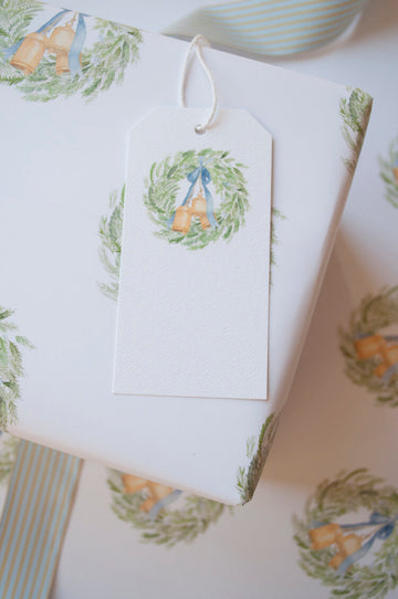 Holiday Wreath Gift Tags