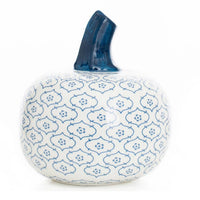 Blue & White Porcelain Pumpkins